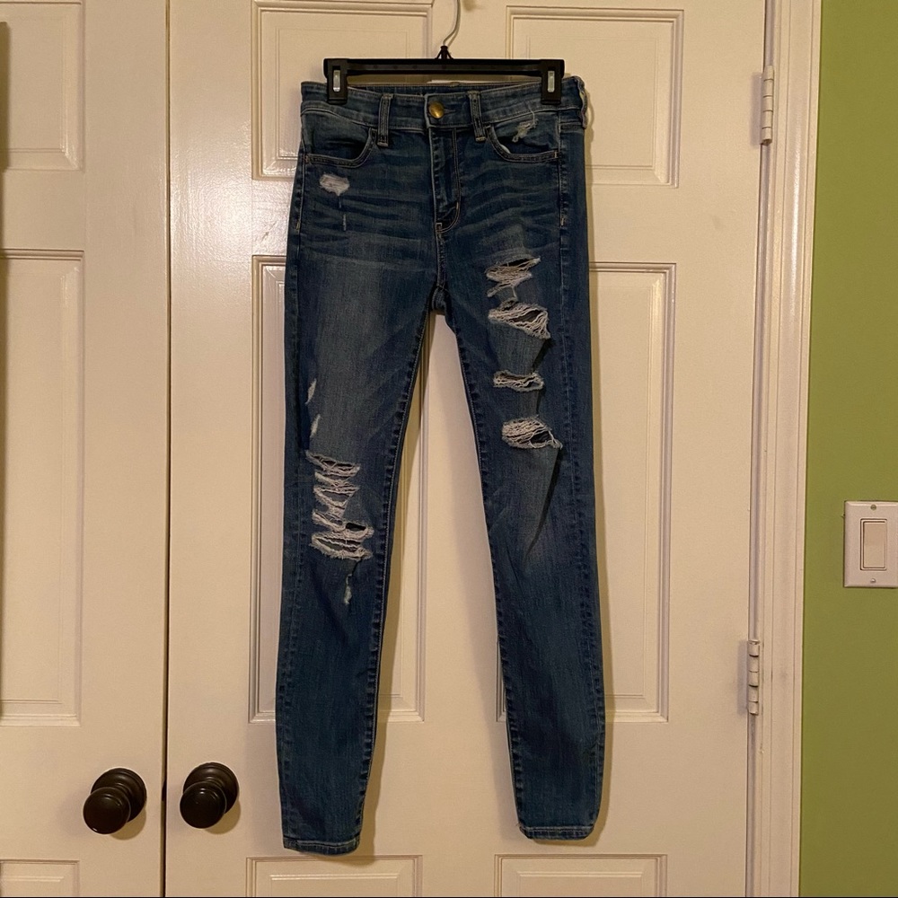 AEO Hi-Rise Jegging Size 4